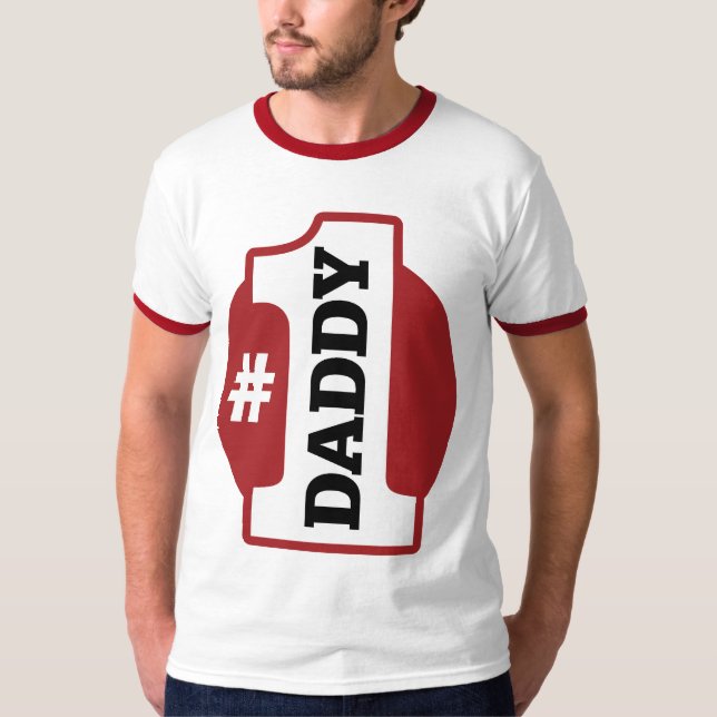 Number 1 Daddy T-Shirt (Front)