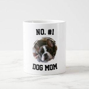 Number 1 dog Mum Mum Mother's Day Pet Lovers Large Coffee Mug