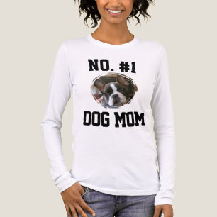 Number 1 dog Mum Mum Mother's Day Pet Lovers Tri-Blend Shirt