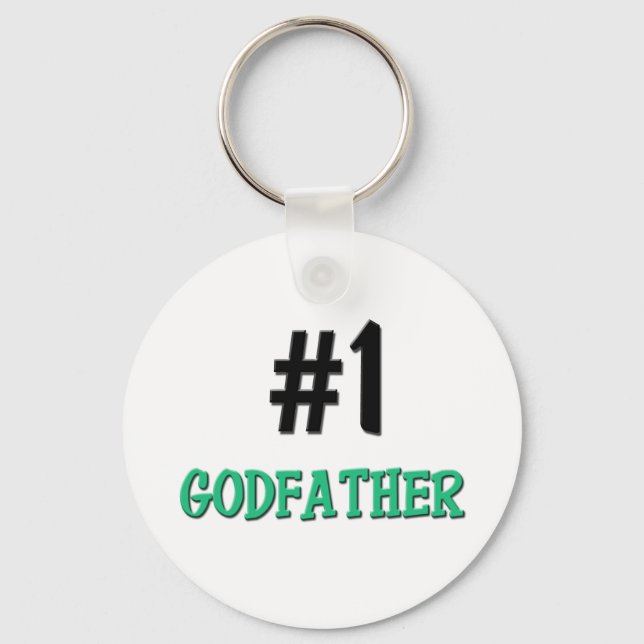 Number 1 Godfather Key Ring (Front)