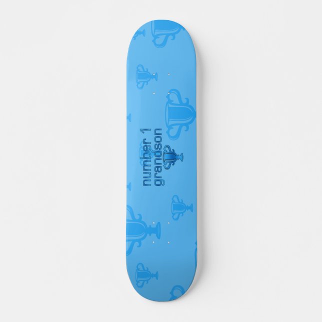 Number 1 Grandson Skateboard (Front)