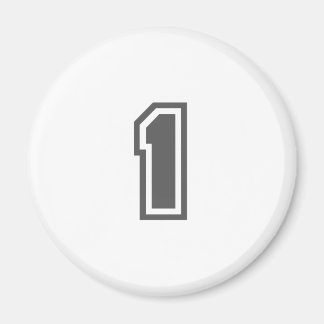 Number 1 magnet