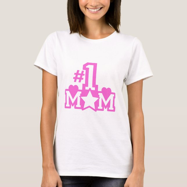 Number 1 Mum T-Shirt (Front)