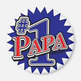 Number 1 Papa Magnet