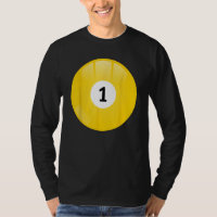 Number 1 Pool Ball