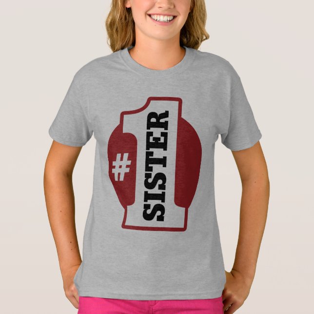 Number 1 Sister T-Shirt (Front)