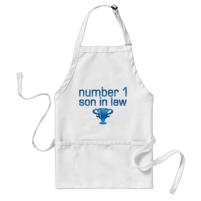 Number 1 Son in Law Standard Apron (Front)