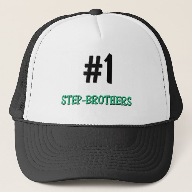 Number 1 Step-Brothers Trucker Hat (Front)