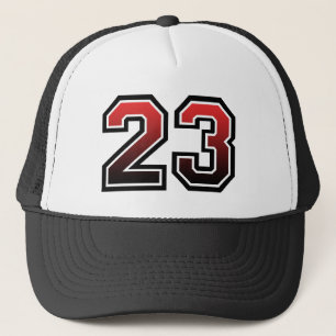 Number 23 trucker hat