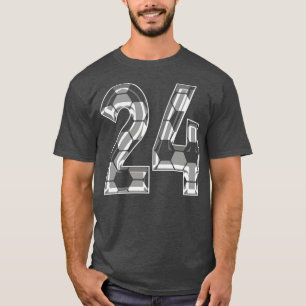 Number 24 Jersey 24 Mum Player Fan T-Shirt