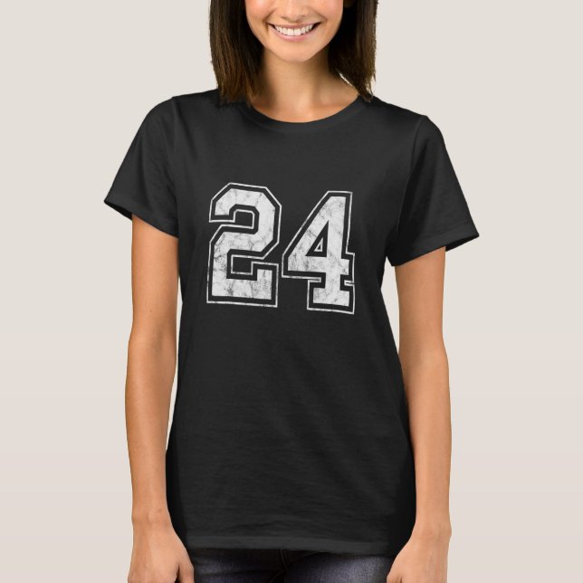Number 24 T-Shirt (Front)