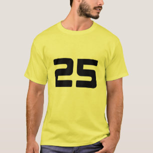 Number 25 T-Shirt