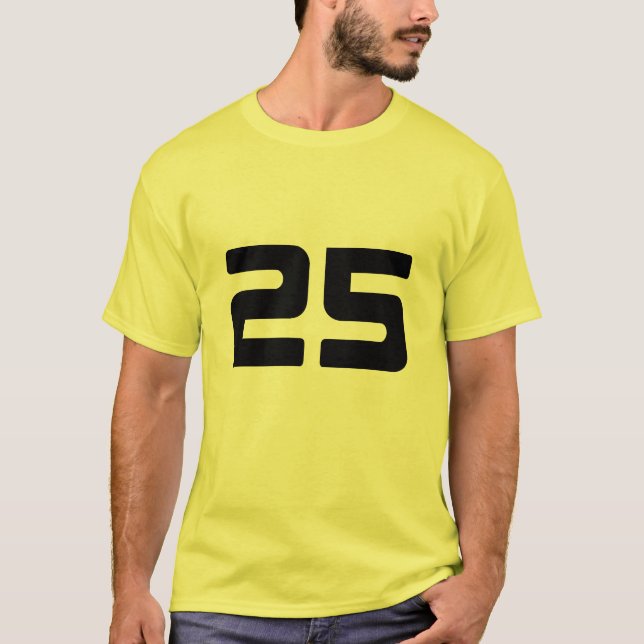 Number 25 T-Shirt (Front)