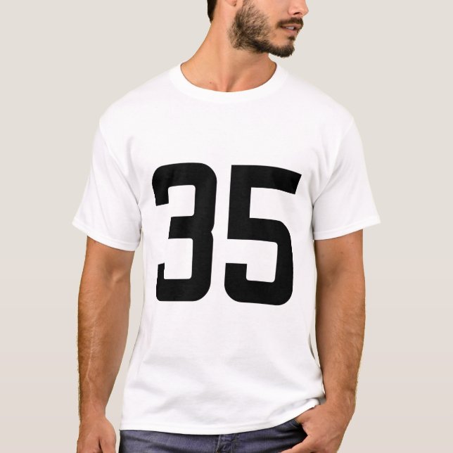NUMBER 35 T-Shirt (Front)
