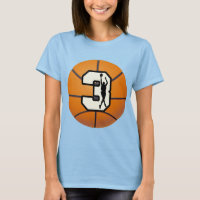 Number 3 Basketball and Player