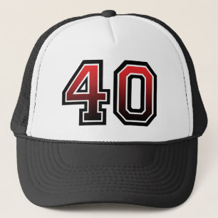 Number 40 Classic Trucker Hat