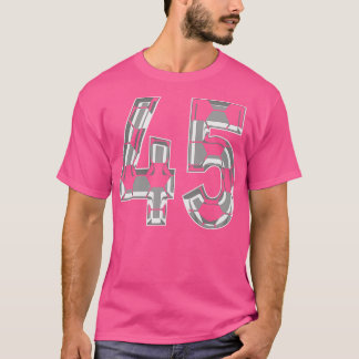 Number 45 Jersey 45 Mum Player Fan T-Shirt