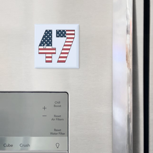 Number 47 Magnet (In Situ (Fridge))