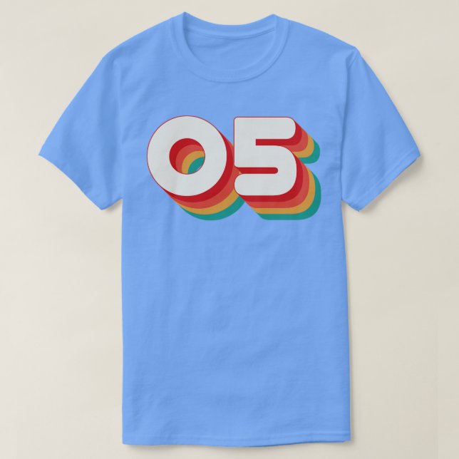 Number 4 T-Shirt (Design Front)