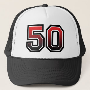 Number 50 Classic Trucker Hat