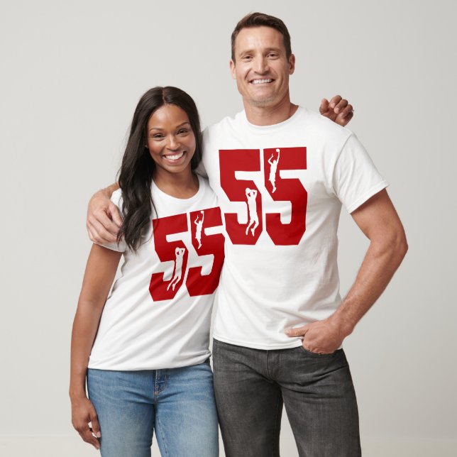 Number 55 Basketball Shirt (Unisex)