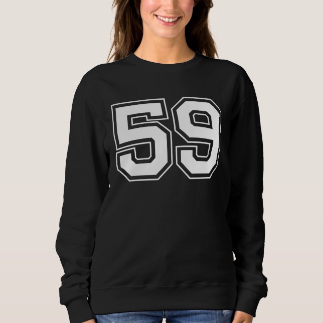 Number 59 sweatshirt (Front)
