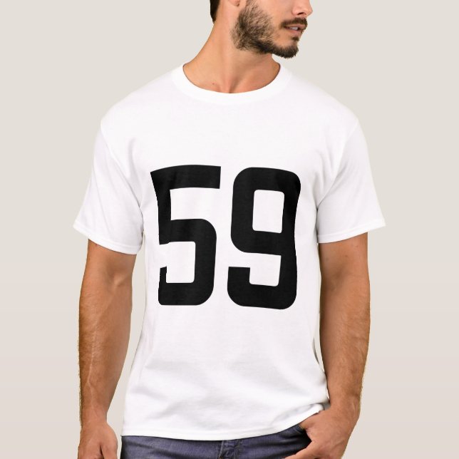 NUMBER 59 T-Shirt (Front)