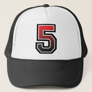 Number 5 Classic Trucker Hat