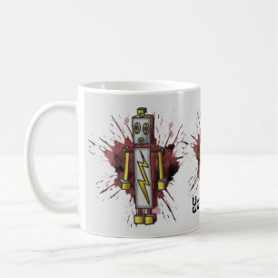 Number 5 Robot mug