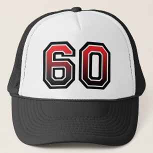 Number 60 Classic Trucker Hat