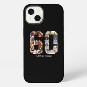 Number 60 Photo Collage iPhone 13 Case