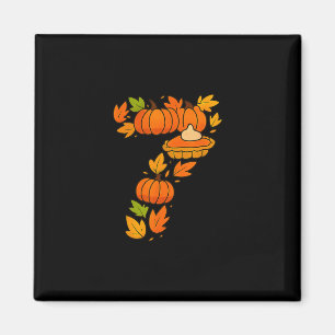 Number 67 Costume Six Seven 6 7 Meme Thanksgiving  Magnet