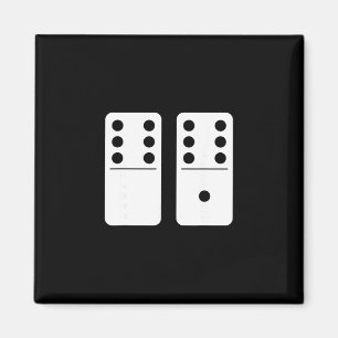 Number 67 Domino Funny Six Seven Meme 6 And 7 Gen Magnet