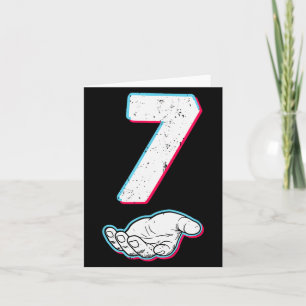 Number 67 Matching Six Seven 6 7 Meme 6 7 Hallowee Card