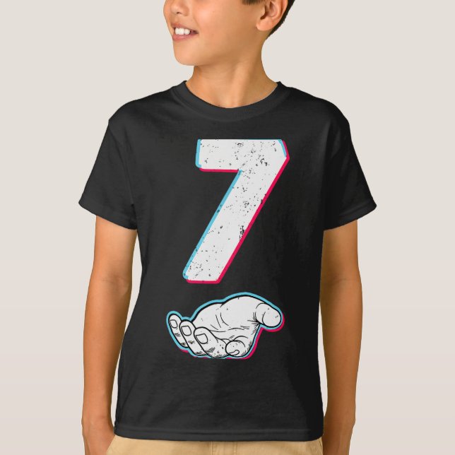 Number 67 Matching Six Seven 6 7 Meme 6 7 Hallowee T-Shirt (Front)
