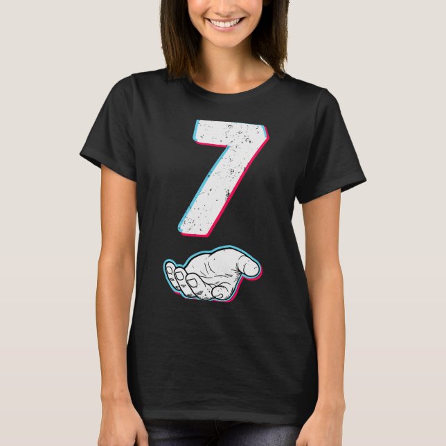 Number 67 Matching Six Seven 6 7 Meme 6 7 Hallowee T-Shirt (Front)
