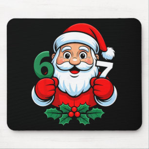 Number 67 Meme Six Seven For Men Women Kids Funny Mouse Pad