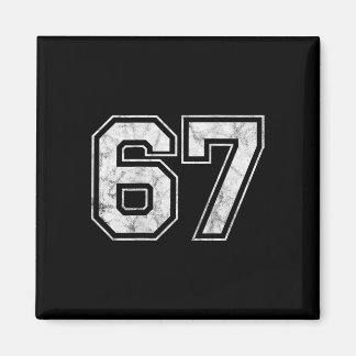 Number 67 On The Ck Magnet