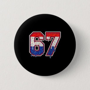 Number 67 Shirt Costume Adult Nk For Women Men Kid 6 Cm Round Badge