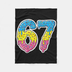 Number 67 Shirt Costume Adult Pink For Women Men K Fleece Blanket