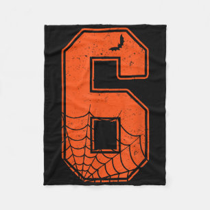 Number 6 67 Meme Costume Matching Group Halloween Fleece Blanket