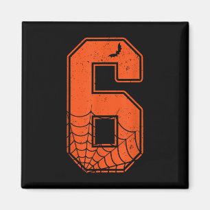 Number 6 67 Meme Costume Matching Group Halloween  Magnet