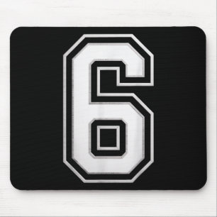 Number 6 67 Meme Matching  Mouse Pad