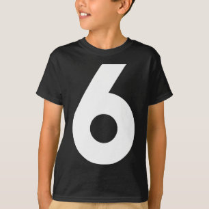 Number 6 Front T-Shirt