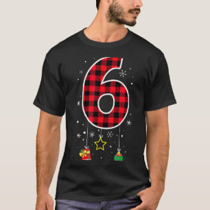 Number 6 Funny Meme Saying 6 7 Six Seven Christmas T-Shirt