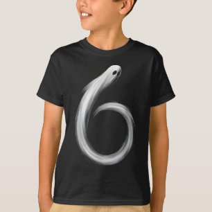 Number 6 Ghost Funny Six Seven 67 Halloween Meme  T-Shirt