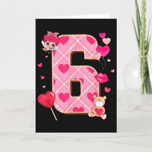 Number 6 Matching 67 Meme 6 7 Couple Matching Vale Card
