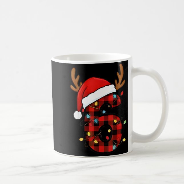 Number 6 Matching 67 Meme Christmas Costume Men Wo Coffee Mug (Right)