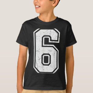 Number 6 Matching 67 Meme Costume Men Women Kids T-Shirt