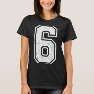 Number 6 Matching 67 Meme Costume Men Women Kids T-Shirt